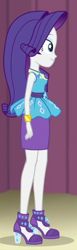 Size: 204x659 | Tagged: safe, screencap, rarity, equestria girls, g4, my little pony equestria girls: better together, stressed in show, cropped, rarity peplum dress, solo