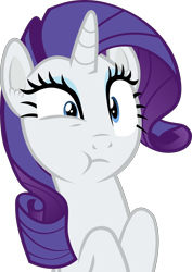 Size: 2590x3649 | Tagged: safe, artist:frownfactory, rarity, pony, unicorn, g4, my little pony: friendship is magic, spice up your life, female, high res, horn, mare, simple background, solo, transparent background, vector