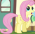 Size: 576x563 | Tagged: safe, screencap, fluttershy, pegasus, pony, buckball season, g4, my little pony: friendship is magic, season 6, butt, cropped, flutterbutt, plot, raised hoof