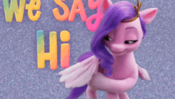Size: 520x293 | Tagged: safe, screencap, pipp petals, pegasus, pony, g5, my little pony: a new generation, 3d, adorapipp, animated, cute, female, gif, mare, new rarity, phone, selfie, solo