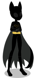 Size: 756x1669 | Tagged: safe, artist:dark-flight-s2, artist:small-brooke1998, human, equestria girls, g4, base used, batgirl, cassandra cain, commission, simple background, solo, transparent background
