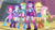 Size: 3410x1920 | Tagged: safe, screencap, applejack, fluttershy, pinkie pie, rainbow dash, rarity, twilight sparkle, equestria girls, g4, my little pony equestria girls: rainbow rocks, applejack's hat, belt, boots, bracelet, clothes, cookie, cowboy boots, cowboy hat, cutie mark, cutie mark on clothes, denim skirt, female, food, hairpin, hat, high res, humane five, humane six, jewelry, male, open mouth, shoes, skirt, tank top