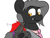 Size: 1000x768 | Tagged: safe, artist:tranzmuteproductions, oc, oc only, oc:tranzmute, bat pony, changeling, changeling queen, pony, baby, bat pony oc, changeling queen oc, clothes, duo, eyes closed, male, necktie, onomatopoeia, simple background, sleeping, smiling, sound effects, stallion, suit, white background, zzz