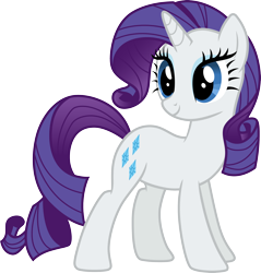 Size: 3000x3132 | Tagged: safe, artist:cloudyglow, rarity, pony, unicorn, magical mystery cure, female, high res, mare, simple background, solo, transparent background, vector