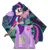 Size: 2755x2893 | Tagged: safe, artist:maxytoon, twilight sparkle, alicorn, centaur, human, hybrid, pony, ponytaur, unicorn, taur, g4, backwards cutie mark, centaur twilight, centaurified, clothes, dungeons and dragons, eared humanization, female, high res, humanized, mage, magic, magic aura, outline, partial background, pen and paper rpg, rpg, solo, species swap, staff, tail, tail wrap, twilight sparkle (alicorn), white outline