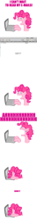 Size: 500x3000 | Tagged: safe, artist:askpinkiepieandfriends, pinkie pie, earth pony, pony, g4, comic, computer, email, facedesk, female, laptop computer, mare, screaming, simple background, white background