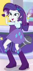 Size: 257x555 | Tagged: safe, screencap, rarity, equestria girls, equestria girls specials, g4, my little pony equestria girls: dance magic, cropped, solo