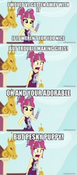 Size: 800x1800 | Tagged: safe, edit, edited screencap, screencap, sour sweet, equestria girls, g4, my little pony equestria girls: friendship games, caption, image macro, scooby-doo!, text