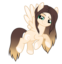Size: 1206x1254 | Tagged: safe, artist:cindystarlight, oc, oc only, oc:cindy, pegasus, pony, :t, coat markings, female, flying, green eyes, looking at you, mare, pegasus oc, show accurate, simple background, smiling, smiling at you, solo, spread wings, transparent background, wings