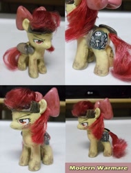 Size: 608x800 | Tagged: safe, artist:thelegendofkyle, apple bloom, earth pony, pony, g4, female, filly, irl, photo, solo, toy