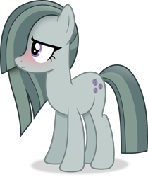 Size: 3758x4484 | Tagged: safe, artist:anime-equestria, marble pie, earth pony, pony, g4, blushing, cute, female, marblebetes, mare, simple background, solo, transparent background, vector