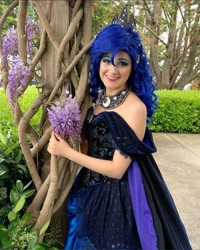 Size: 1080x1353 | Tagged: safe, artist:sarahndipity cosplay, princess luna, human, g4, clothes, cosplay, costume, irl, irl human, photo