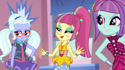 Size: 1920x1079 | Tagged: safe, screencap, sour sweet, sugarcoat, sunny flare, dance magic, equestria girls, equestria girls specials, g4, sleeveless