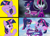 Size: 1784x1284 | Tagged: safe, sci-twi, twilight sparkle, alicorn, pony, equestria girls, equestria girls specials, father knows beast, g4, my little pony equestria girls: better together, my little pony equestria girls: forgotten friendship, my little pony equestria girls: friendship games, school daze, clothes, covering eyes, eyes closed, glasses, hotline bling, lightning, meme, midnight sparkle, open mouth, ponied up, raised hoof, twilight sparkle (alicorn)