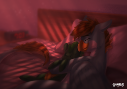 Size: 3508x2480 | Tagged: safe, artist:st4rs6, oc, oc only, oc:daylight, oc:pure gold, griffon, bed, high res, plushie