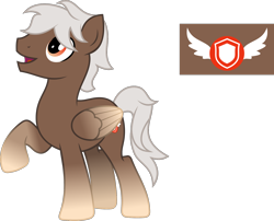 Size: 1668x1348 | Tagged: safe, artist:littlejurnalina, oc, oc only, oc:safeguard, pegasus, pony, male, simple background, solo, stallion, transparent background