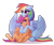 Size: 1024x868 | Tagged: safe, artist:spectrasus, rainbow dash, scootaloo, pegasus, pony, g4, duo, duo female, female, hug, one eye closed, redraw, scootalove, simple background, smiling, transparent background, underhoof