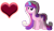 Size: 9072x5200 | Tagged: safe, artist:laszlvfx, princess cadance, pony, g4, absurd resolution, heart, magic, simple background, solo, transparent background