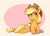 Size: 1200x873 | Tagged: safe, artist:talimingi, applejack, earth pony, pony, g4, cowboy hat, cute, female, hat, jackabetes, mare, smiling, solo