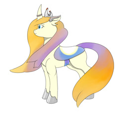 Size: 1000x1000 | Tagged: safe, artist:lord atlantean, oc, oc only, oc:novus, changeling, changeling queen, female, mare, side view, solo