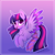 Size: 2000x2000 | Tagged: safe, artist:splashofsweet, twilight sparkle, alicorn, pony, g4, chest fluff, clothes, cute, female, flying, high res, looking at you, mare, smiling, socks, solo, spread wings, striped socks, thigh highs, twiabetes, twilight sparkle (alicorn), wings