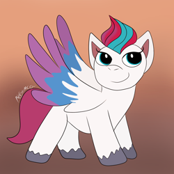 Size: 1080x1080 | Tagged: safe, artist:artyanimated, zipp storm, pegasus, pony, g5, female, mare, solo