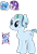 Size: 1124x1651 | Tagged: safe, artist:littlejurnalina, starlight glimmer, trixie, oc, oc:silk illusion, earth pony, pony, unicorn, g4, female, lidded eyes, magical lesbian spawn, mare, offspring, parent:starlight glimmer, parent:trixie, parents:startrix, simple background, smiling, standing, transparent background