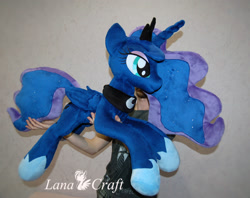 Size: 2384x1886 | Tagged: safe, artist:lanacraft, princess luna, alicorn, pony, g4, female, irl, mare, photo, plushie