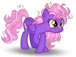 Size: 2076x1554 | Tagged: safe, artist:amicasecretuwu, oc, oc only, pegasus, pony, female, folded wings, mare, pegasus oc, simple background, smiling, solo, transparent background, wings, yellow eyes