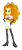 Size: 1200x2700 | Tagged: safe, artist:sapphire, derpibooru exclusive, edit, adagio dazzle, equestria girls, g4, alternate clothes, clothes, clothes swap, cosplay, costume, crossover, female, jessie, midriff, pokémon, simple background, solo, team rocket, transparent background