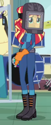 Size: 208x512 | Tagged: safe, screencap, sunset shimmer, equestria girls, g4, my little pony equestria girls: friendship games, cropped, solo
