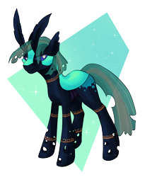 Size: 958x1169 | Tagged: safe, artist:paisleyperson, oc, oc only, oc:noctis, changeling, simple background, solo, transparent background