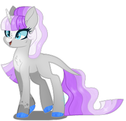 Size: 1046x1000 | Tagged: safe, artist:amicasecretuwu, oc, oc only, oc:star shimmer (fis), pony, unicorn, female, mare, parent:maud pie, parent:mud briar, simple background, solo, transparent background