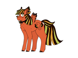 Size: 1024x768 | Tagged: safe, artist:fluffytailponies, oc, oc only, oc:crispi salad, pegasus, pony, chest fluff, choker, e-girl, ear piercing, female, goth, legs, mare, multicolored hair, pegasus oc, piercing, simple background, solo, transparent background