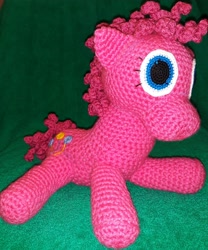 Size: 2928x3514 | Tagged: safe, pinkie pie, earth pony, pony, g4, amigurumi, crochet, high res, irl, photo, plushie