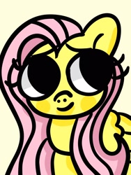 Size: 1620x2160 | Tagged: safe, artist:dearko25, fluttershy, pegasus, pony, g4, female, simple background, solo