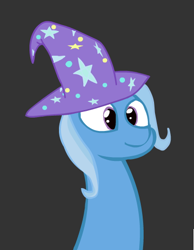 Size: 408x525 | Tagged: safe, artist:arstarkir, trixie, pony, unicorn, g4, smiling, solo