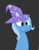 Size: 408x525 | Tagged: safe, artist:arstarkir, trixie, pony, unicorn, g4, smiling, solo