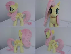 Size: 1597x1198 | Tagged: safe, artist:little-broy-peep, fluttershy, pegasus, pony, g4, female, irl, mare, photo, plushie, solo