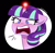 Size: 4496x4384 | Tagged: safe, artist:kittyrosie, starlight glimmer, pony, unicorn, g4, angry, cross-popping veins, female, glowing, glowing horn, horn, mare, open mouth, quiet, s5 starlight, solo, uvula