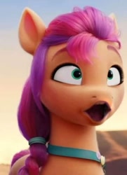 Size: 620x856 | Tagged: safe, edit, edited screencap, screencap, sunny starscout, earth pony, pony, g5, my little pony: a new generation, spoiler:my little pony: a new generation, cropped, faic, female, mare, pogchamp, poggers, solo, sunny starscout is best facemaker