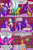 Size: 1000x1500 | Tagged: safe, artist:hitchpippetals, hitch trailblazer, izzy moonbow, pipp petals, sunny starscout, twilight sparkle, zipp storm, alicorn, earth pony, pegasus, pony, unicorn, comic:bridlewood library, g5, my little pony: a new generation, the last problem, artificial horn, artificial wings, augmented, book, comic, earth pony crystal, eyes closed, horn, library, magic, magic horn, magic wings, older, older twilight, older twilight sparkle (alicorn), open mouth, pegasus crystal, princess twilight 2.0, race swap, speech bubble, sunnycorn, twilight sparkle (alicorn), unicorn crystal, unity crystals, wings