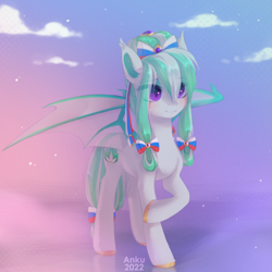 Size: 2000x2000 | Tagged: safe, artist:anku, oc, oc only, bat pony, pony, bat pony oc, high res, solo