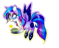 Size: 1927x1576 | Tagged: safe, artist:kaikururu, oc, oc only, pegasus, pony, eyelashes, female, mare, pegasus oc, simple background, solo, starry wings, transparent background, wings