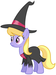Size: 1280x1720 | Tagged: safe, artist:aureategramarye, cloud kicker, pegasus, pony, g4, luna eclipsed, season 2, female, mare, simple background, solo, transparent background, vector, witch costume