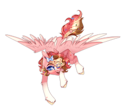 Size: 2680x2346 | Tagged: safe, artist:honeybbear, oc, pegasus, pony, female, high res, mare, simple background, solo, transparent background