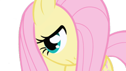 Size: 1920x1080 | Tagged: safe, edit, edited screencap, screencap, fluttershy, pegasus, pony, friendship is magic, g4, season 1, background removed, cute, daaaaaaaaaaaw, female, hair over one eye, shyabetes, simple background, transparent background