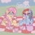 Size: 1440x1440 | Tagged: safe, artist:lynnpone, fluttershy, rainbow dash, pegasus, pony, g4, :p, aesthetics, bronybait, caption, cloud, cup, cute, dashabetes, duo, female, flower, folded wings, food, grass, lesbian, mare, picnic, picnic blanket, question mark, ship:flutterdash, shipping, shyabetes, sky, speech bubble, talking, tea, tea party, teacup, teapot, text, tongue out, white text, wings