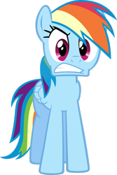 Size: 2001x2996 | Tagged: safe, artist:itchykitchy, rainbow dash, pegasus, pony, g4, angry, female, frown, high res, looking at you, mare, simple background, solo, teeth, transparent background, vector