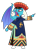 Size: 550x750 | Tagged: safe, artist:queencold, princess ember, dragon, g4, clothes, crown, dragon lord ember, dragoness, dress, female, gem, jewelry, regalia, simple background, solo, story included, transparent background, yelling